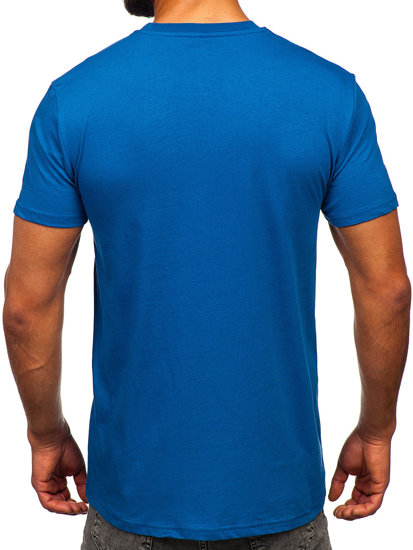 Bolf Herren T-Shirt Blau  192397