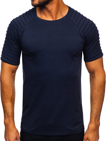 Bolf Herren T-Shirt Duneklblau 8T88