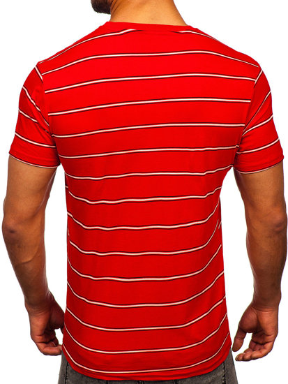 Bolf Herren T-Shirt Rot  14952