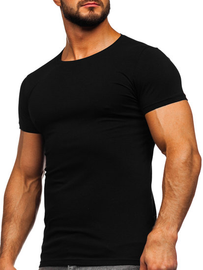 Bolf Herren T-Shirt Schwarz 9012