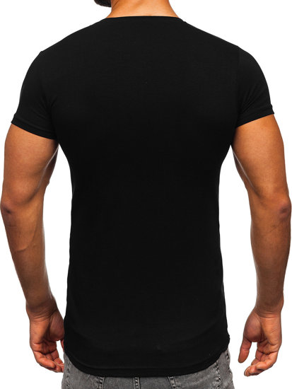 Bolf Herren T-Shirt Schwarz 9012