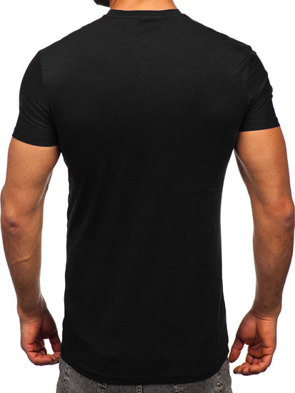 Bolf Herren T-Shirt Schwarz  MT3001