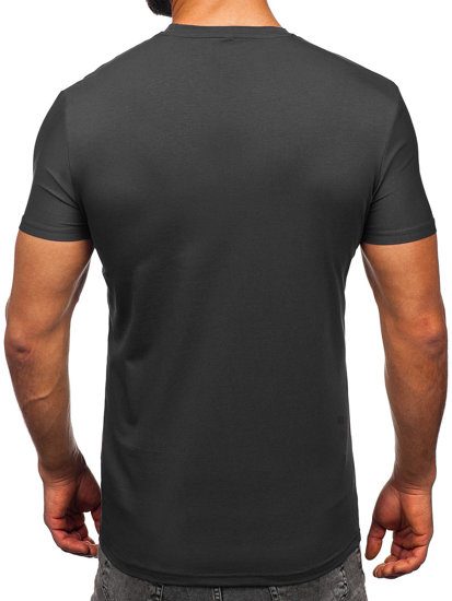 Bolf Herren T-Shirt Schwarzgrau MT3001