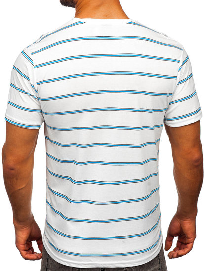 Bolf Herren T-Shirt Weiß  14952