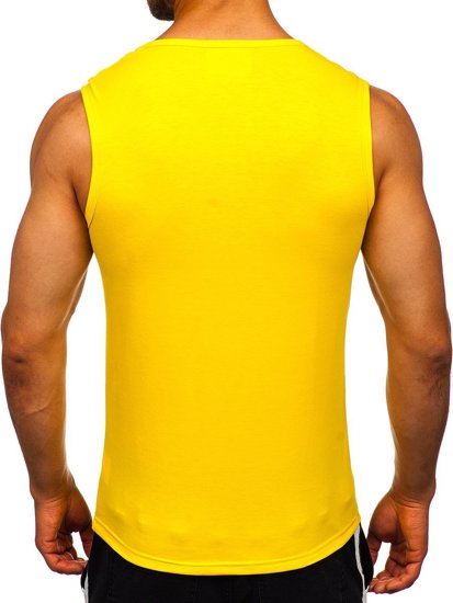 Bolf Herren Tank Top Gelb  99001