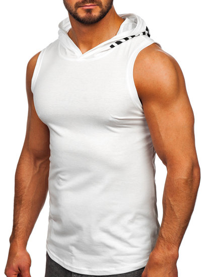 Bolf Herren Tank Top mit Motiv Schwarz  B2537