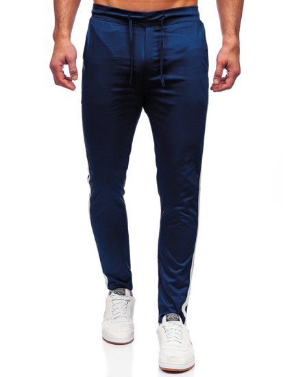 Bolf Herren Textilhose Jogger Pants Dunkelblau  0013