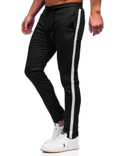 Bolf Herren Textilhose Jogger Pants Schwarz  0013