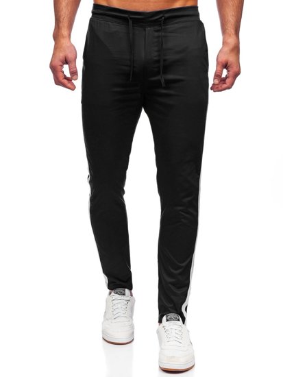 Bolf Herren Textilhose Jogger Pants Schwarz  0013