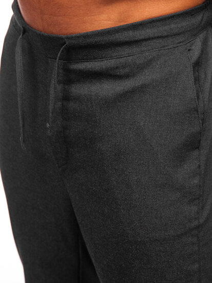 Bolf Herren Textilhose Joggers Anthrazit  0065