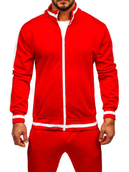 Bolf Herren Trainingsanzug Rot  8C99