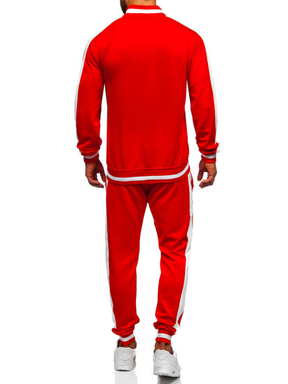 Bolf Herren Trainingsanzug Rot  8C99