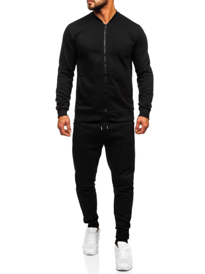 Bolf Herren Trainingsanzug Schwarz  8C76