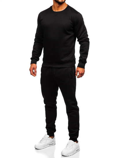 Bolf Herren Trainingsanzug Schwarz  D001