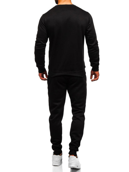 Bolf Herren Trainingsanzug Schwarz  D001