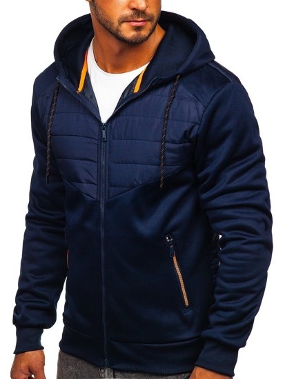 Bolf Herren Übergangsjacke Dunkelblau  KS2149