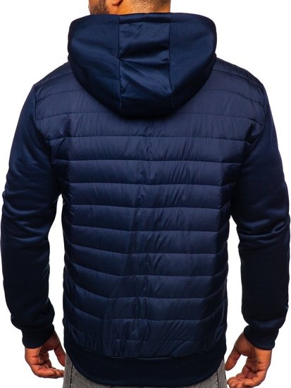 Bolf Herren Übergangsjacke Dunkelblau  KS2149