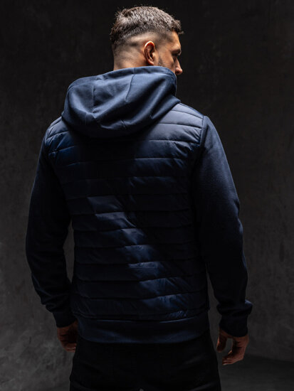 Bolf Herren Übergangsjacke Dunkelblau  KS2149A1