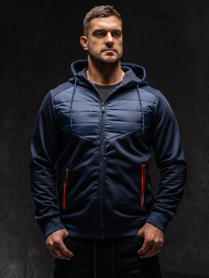 Bolf Herren Übergangsjacke Dunkelblau  KS2149A1