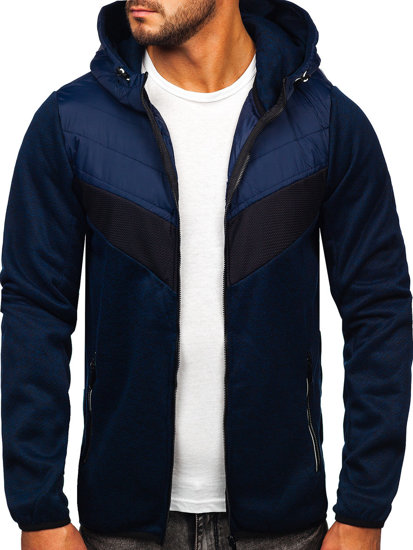 Bolf Herren Übergangsjacke Dunkelblau  KS2153