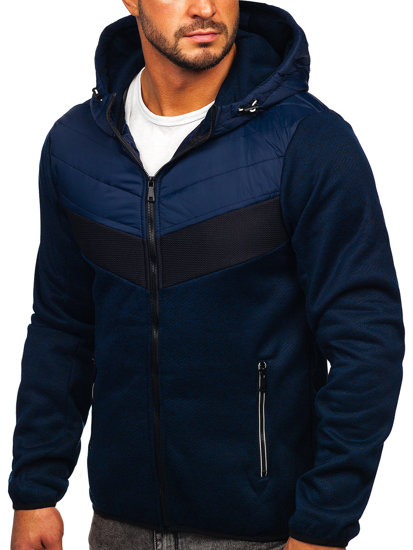 Bolf Herren Übergangsjacke Dunkelblau  KS2153