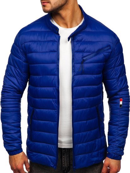 Bolf Herren Übergangsjacke Dunkelblau M13006