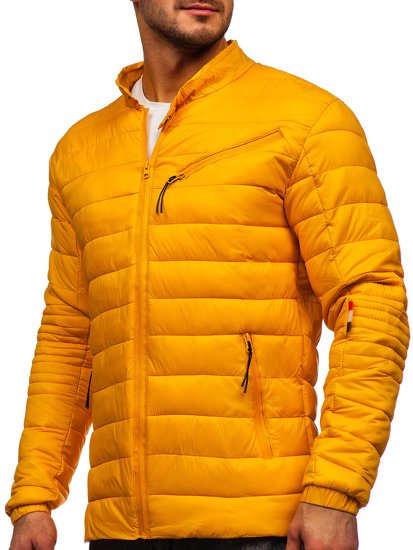 Bolf Herren Übergangsjacke Gelb M13006