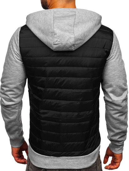 Bolf Herren Übergangsjacke Grau  KS2149