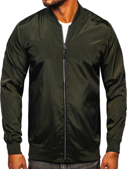 Bolf Herren Übergangsjacke Khaki  W3909