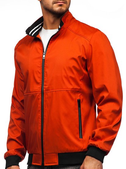 Bolf Herren  Übergangsjacke Orange 6782