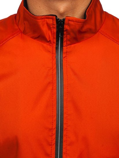 Bolf Herren  Übergangsjacke Orange 6782