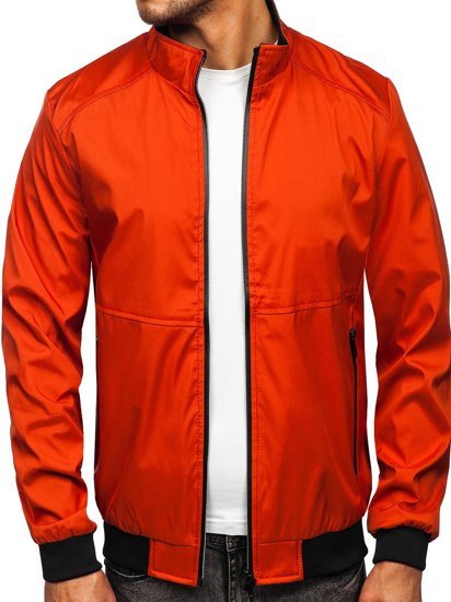 Bolf Herren  Übergangsjacke Orange 6782