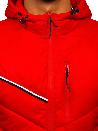 Bolf Herren Übergangsjacke Rot M13008