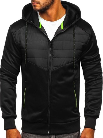 Bolf Herren Übergangsjacke Schwarz  KS2149