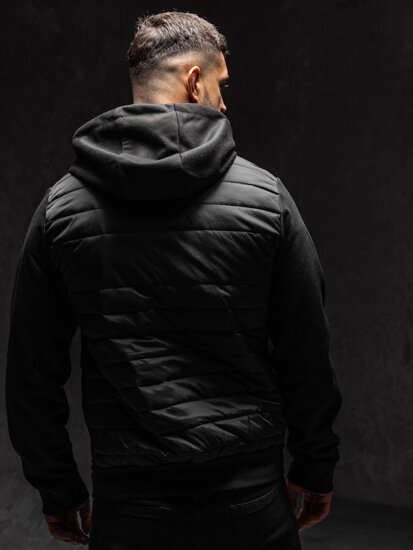 Bolf Herren Übergangsjacke Schwarz  KS2149A1