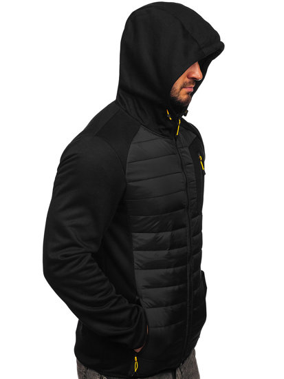 Bolf Herren Übergangsjacke Schwarz  KS2150