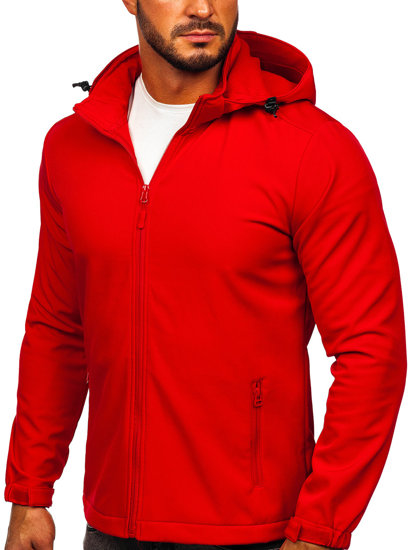 Bolf Herren Übergangsjacke Softshell Jacke Rot  HH017