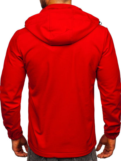 Bolf Herren Übergangsjacke Softshell Jacke Rot  HH017