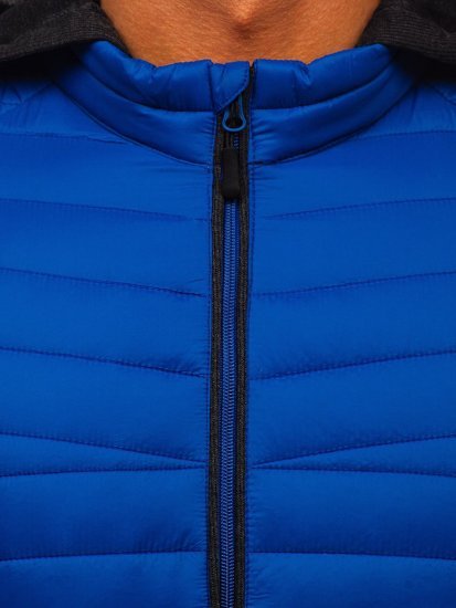 Bolf Herren Übergangsjacke Sport Jacke Blau  AB031