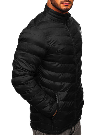 Bolf Herren Übergangsjacke Sport Jacke Schwarz  SM70