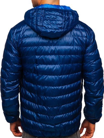 Bolf Herren Übergangsjacke Sportjacke Blau  1908