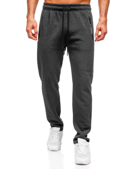 Bolf Herren Übergrößen Sporthose Scwarzgrau  JX6506