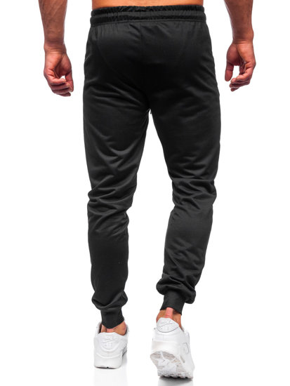 Bolf Herren Warme Hose Jogger Pants Schwarz  JX5001