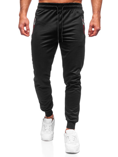 Bolf Herren Warme Hose Jogger Pants Schwarz  JX5007