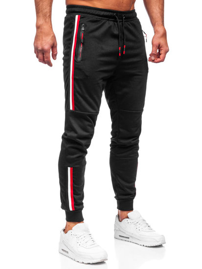 Bolf Herren Warme Hose Jogger Pants Schwarz  K10336