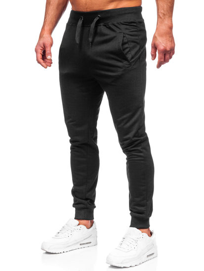 Bolf Herren Warme Hose Jogger Pants Schwarz  XW02