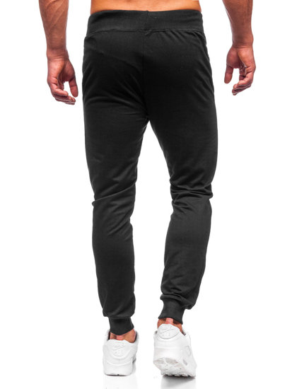 Bolf Herren Warme Hose Jogger Pants Schwarz  XW02