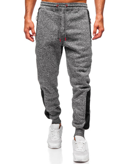 Bolf Herren Warme Sporthose Joggers Anthrazit  Q1100