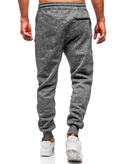 Bolf Herren Warme Sporthose Joggers Anthrazit  Q1201