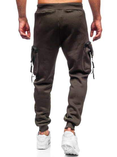 Bolf Herren Warme Sporthose Joggers Cargohose Grün  K23